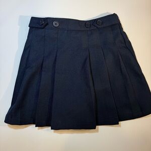 Izod Approved Schoolwear Girls Navy Pleated Skort Size 10 NWOT School Uniform